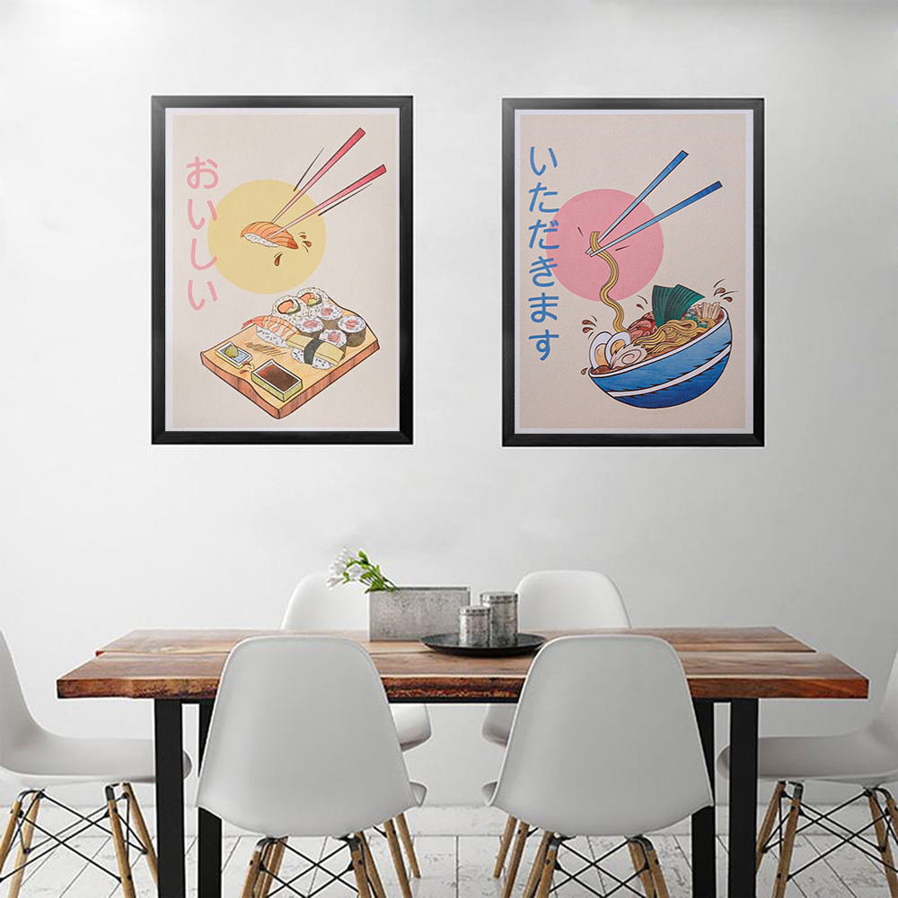 Japanese Lifestyle And Food - Japanse Stijl Keuken Voedsel Posters en
