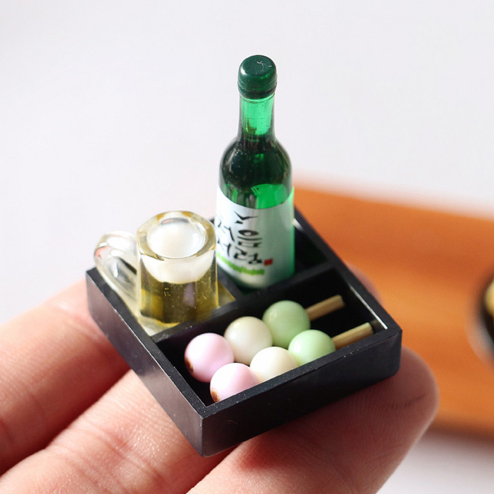 Lifestyle Of Japanese - 3-delige mini-sushi realistische decoratieve set voor