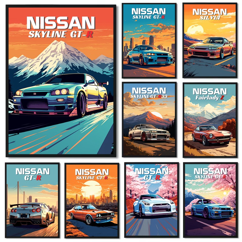 Lifestyle Of Japanese - Retro Japanse klassieke jaren 1990 sportwagen