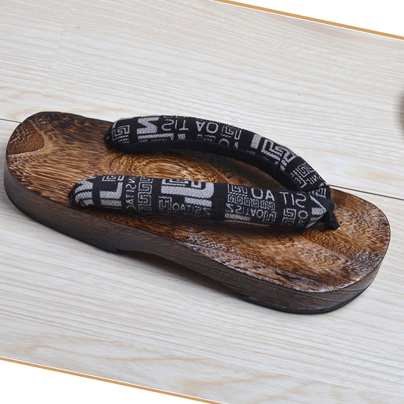 Geta Wooden Sandal - Unisex Houten Paulownia Ninja Cosplay Japanse