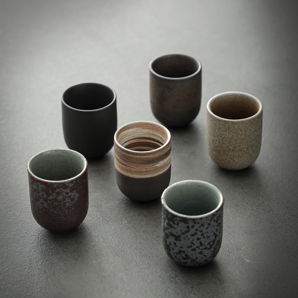 Lifestyle Of Japanese - Nieuwe Vintage Keramiek Kopjes Japanse Steengoed