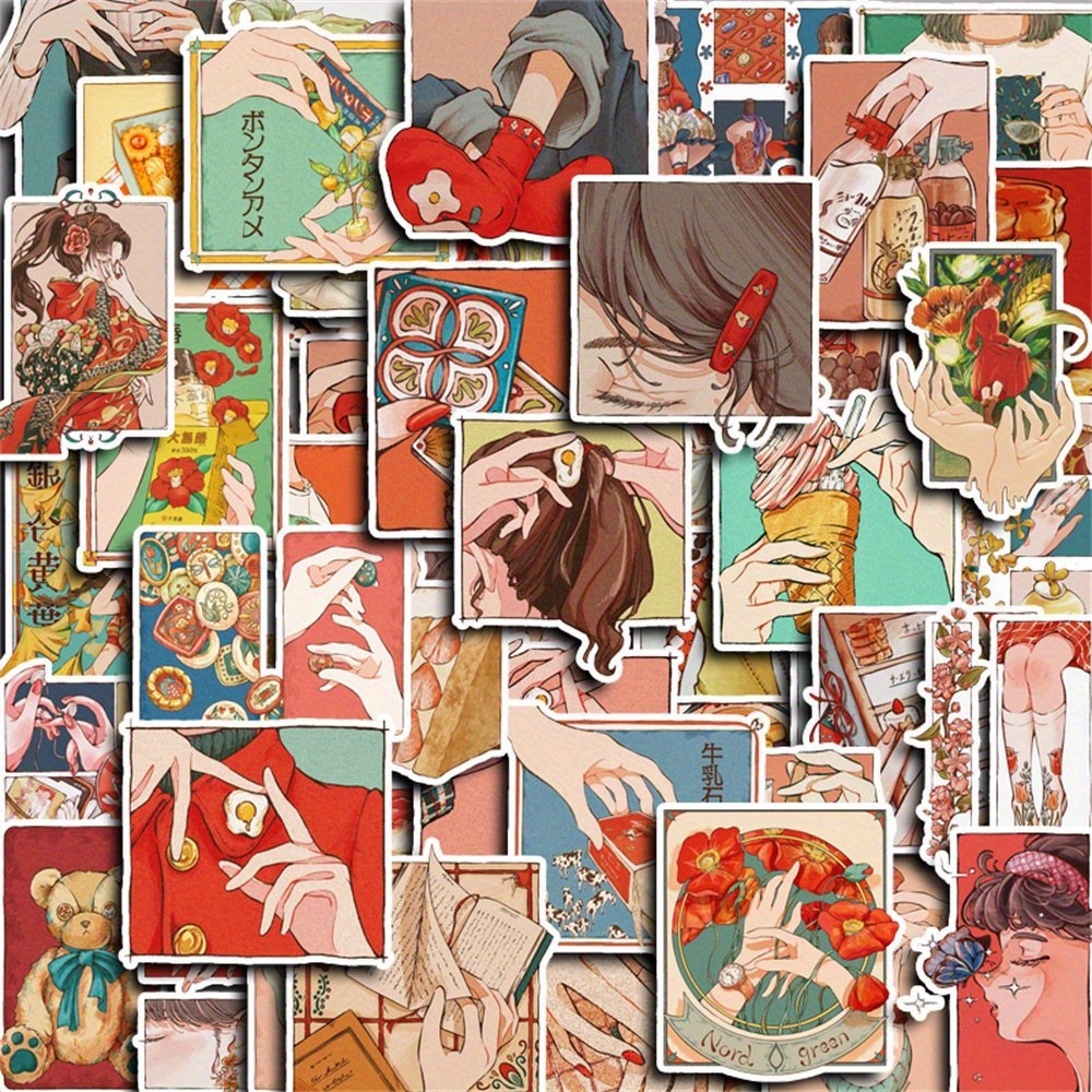 Lifestyle Of Japanese - 50 stuks Japanse traditionele vintage stijl