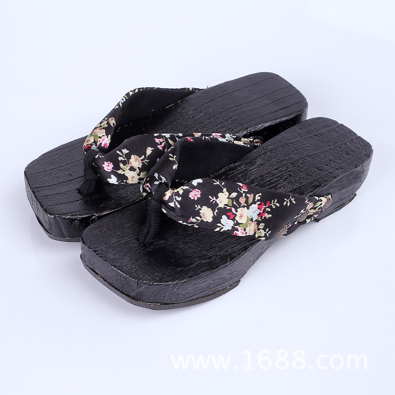 Geta Wooden Sandal - 2026 Nieuwe Dames 4cm Hak Geta