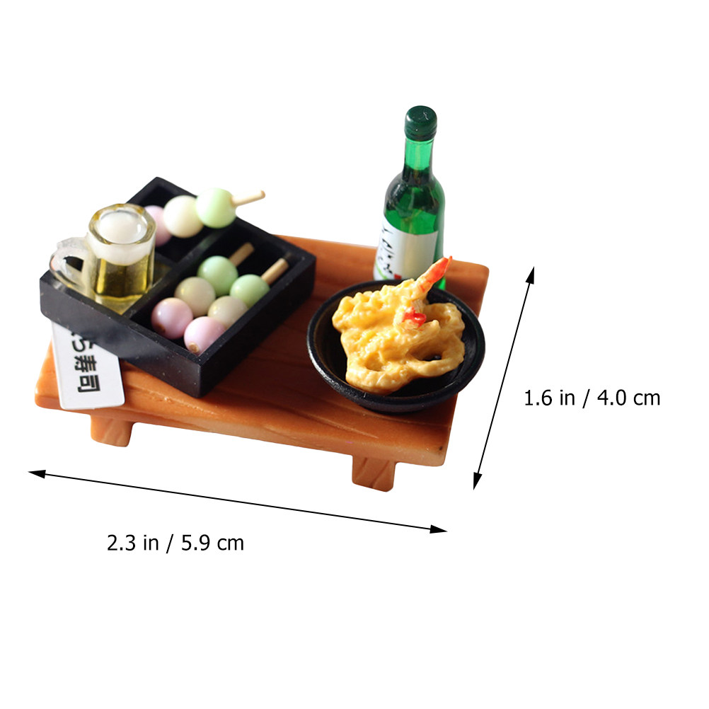 3-delige mini-sushi realistisc - Lifestyle Of Japanese recensie en prijs