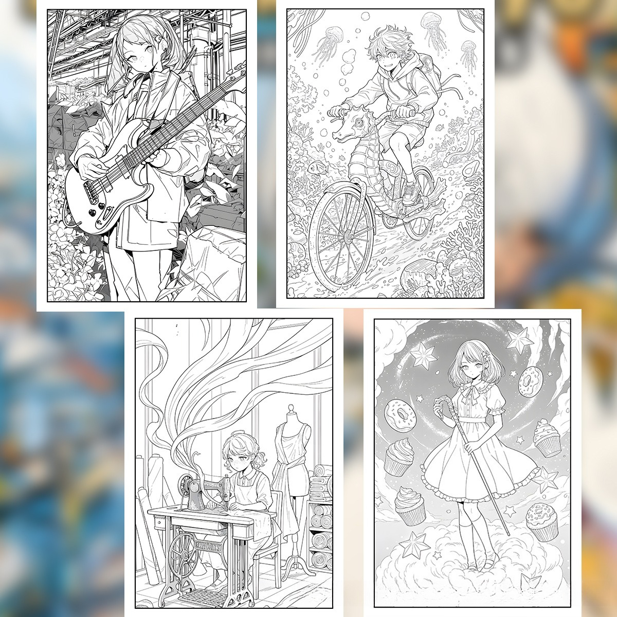 Leven in Tokio Kleurboek 24 pa - Japanese Lifestyle Books recensie en prijs