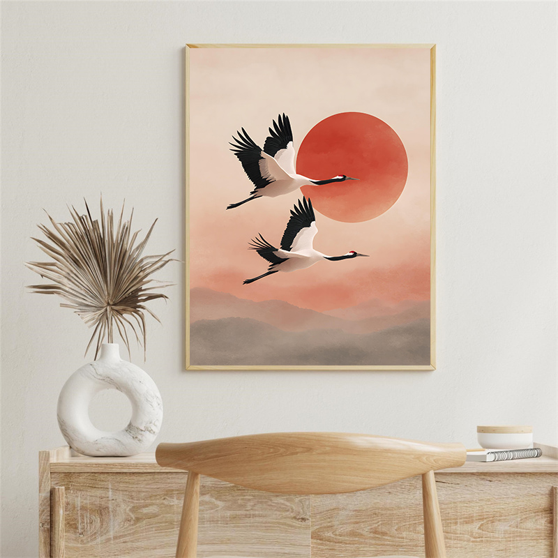 Vintage Kraanvogel Vliegende V - Lifestyle Of Japanese recensie en prijs