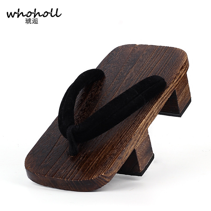 WHOHOLL Geta Tweetandige sanda - Geta Wooden Sandal recensie en prijs