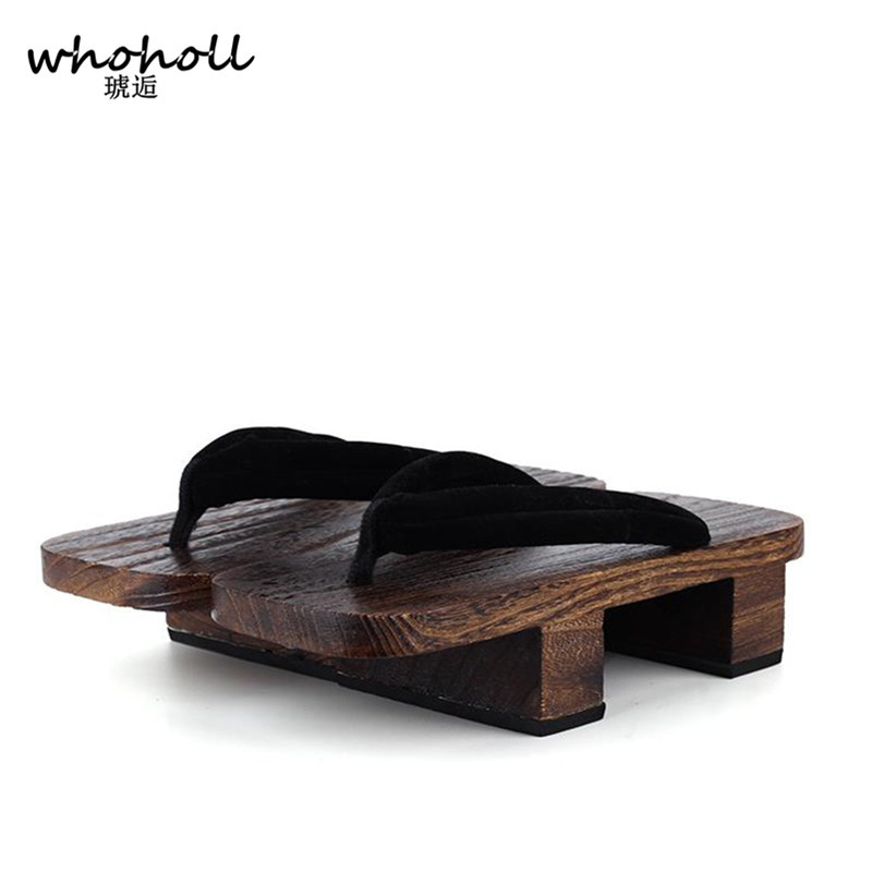 WHOHOLL Geta Tweetandige sanda - Geta Wooden Sandal recensie en prijs
