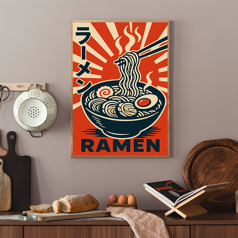 Vintage stijl Japanse voedselp - Japanese Lifestyle And Food recensie en prijs