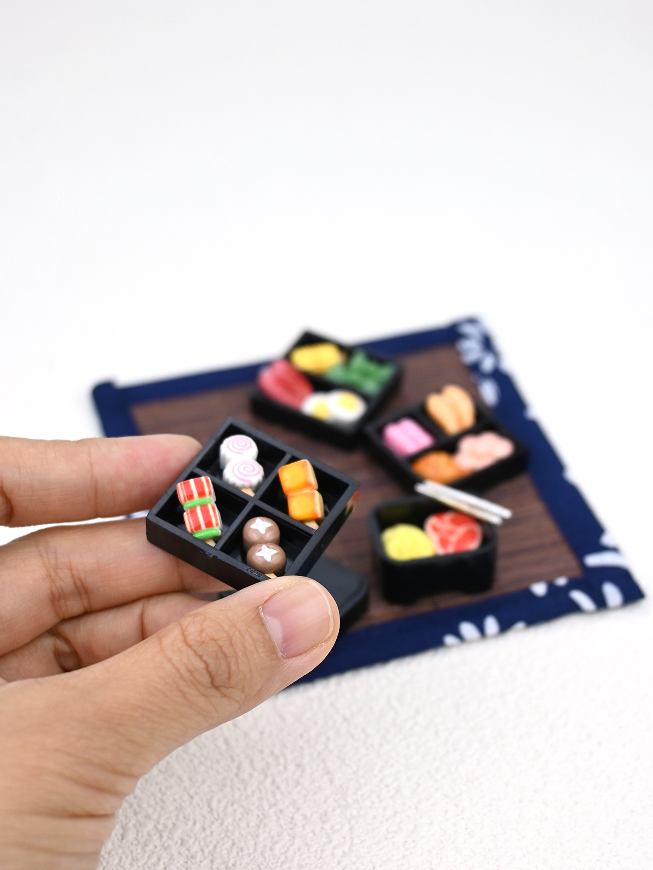 Miniatuur Japanse Bento-scène  - Japanese Lifestyle And Food recensie en prijs