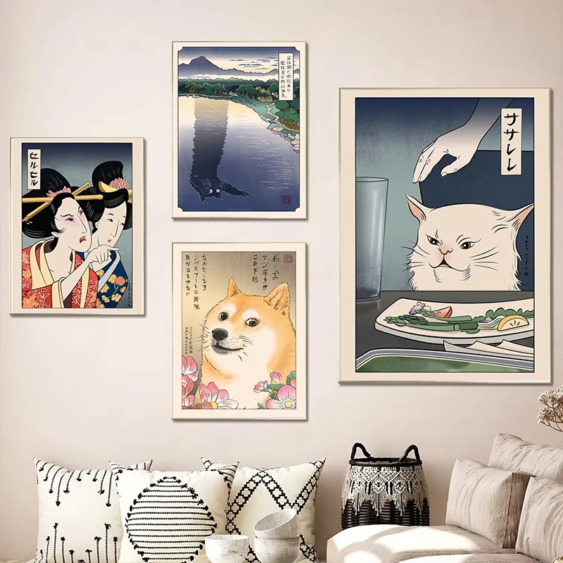 Japanse Ukiyoe Stijl Poster Pr - Japanese Lifestyle At Home recensie en prijs
