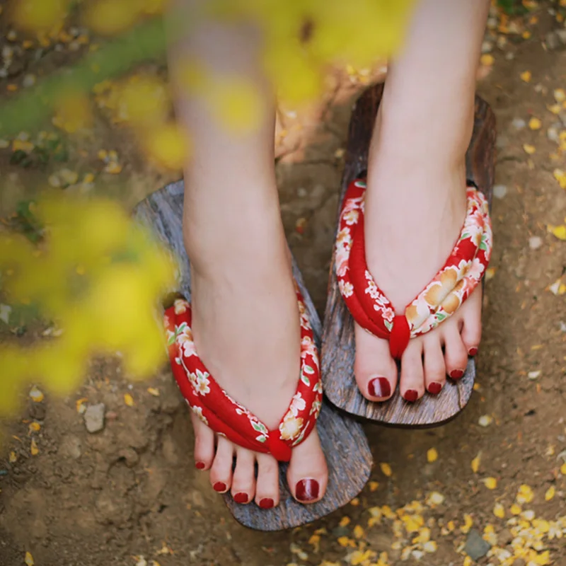 Cosplay-schoenen voor dames Du - Geta Wooden Sandal recensie en prijs