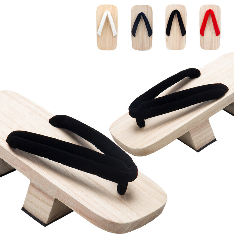 Japanse stijl houten klompen C - Geta Wooden Sandal recensie en prijs