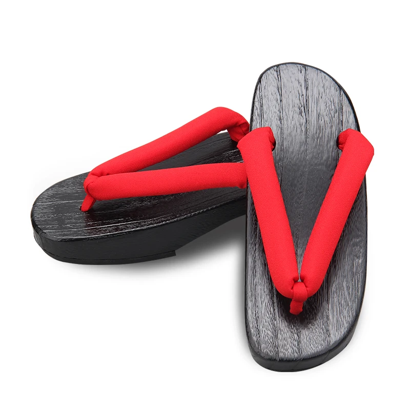 Dames zwarte halvemaanvormige  - Geta Wooden Sandal recensie en prijs