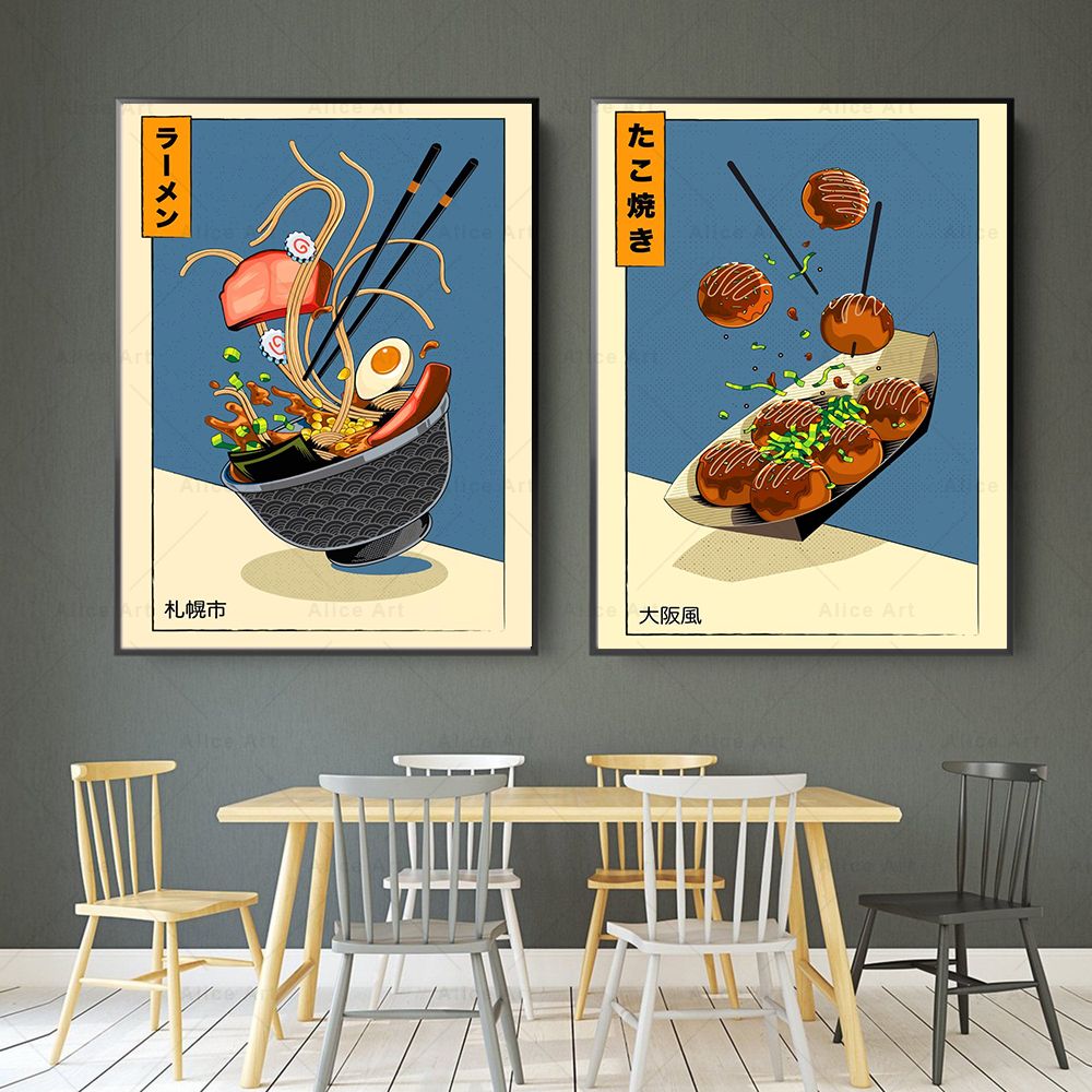 Japanse Stijl Poster Keuken Vo - Japanese Lifestyle And Food recensie en prijs