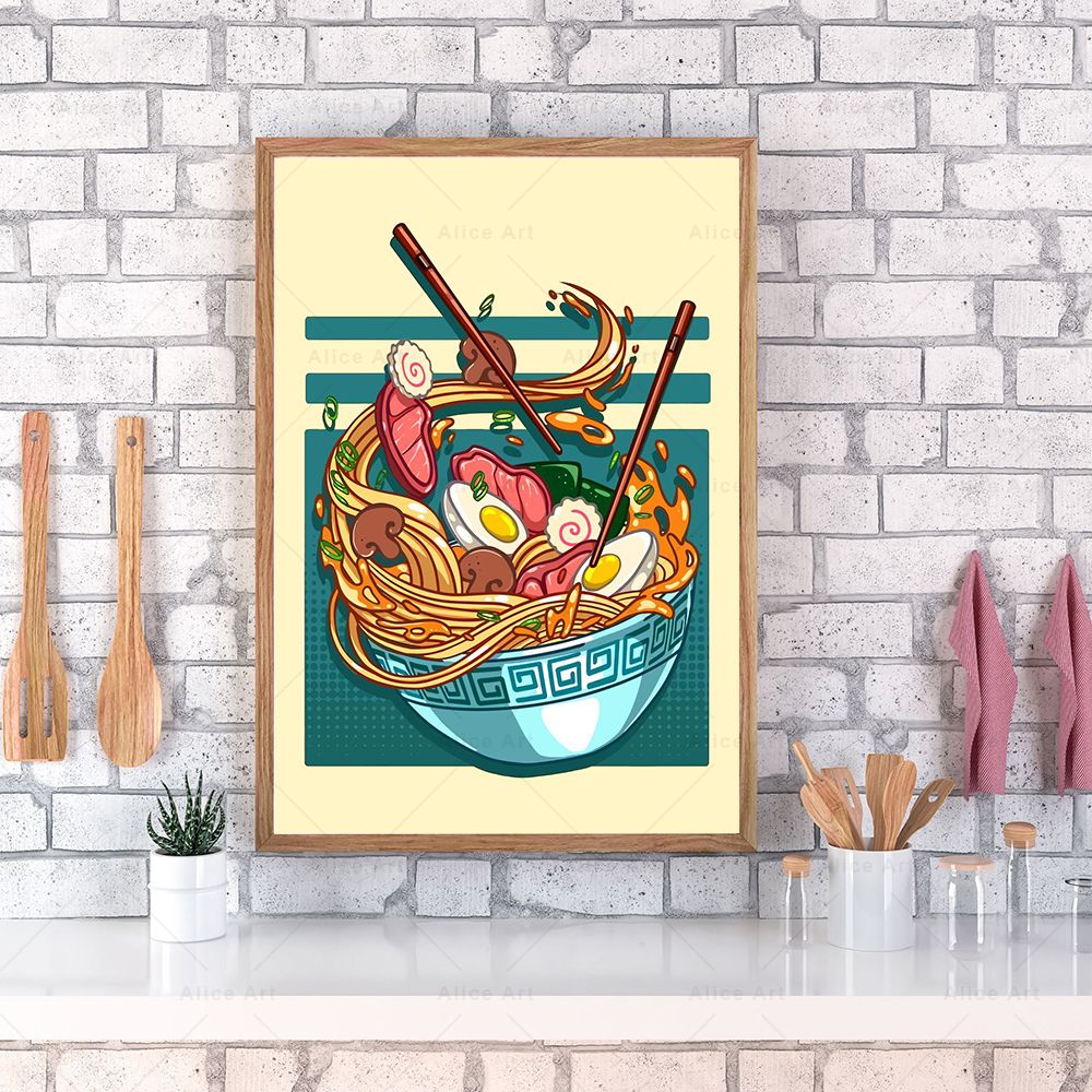 Japanse Stijl Poster Keuken Vo - Japanese Lifestyle And Food recensie en prijs