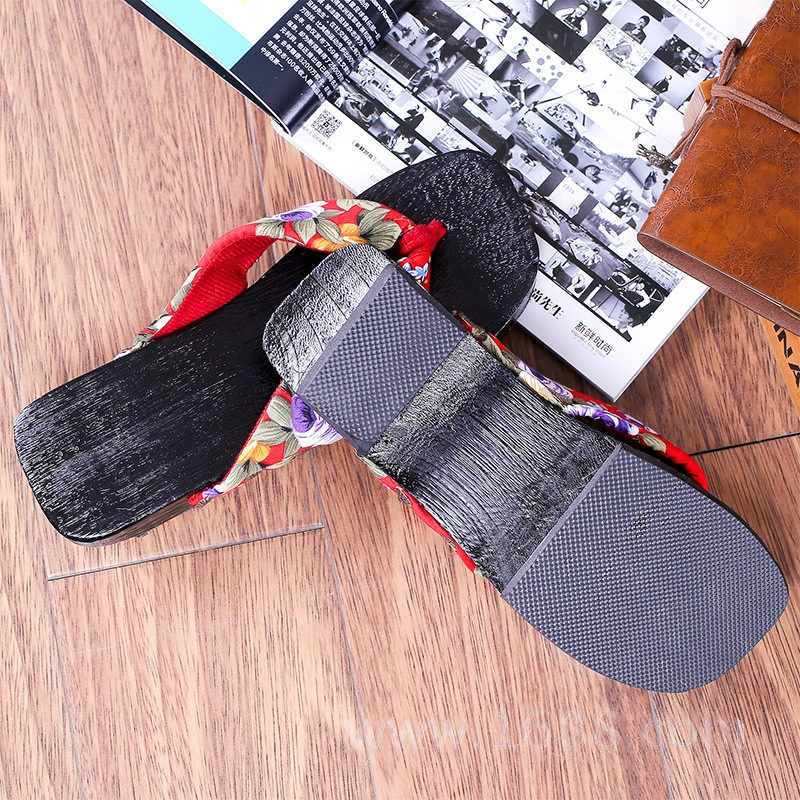 2026 Nieuwe Dames 4cm Hak Geta - Geta Wooden Sandal recensie en prijs