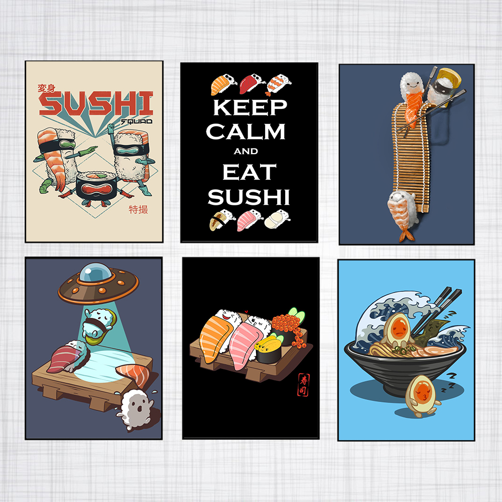 Japanse Stijl Ramen Sushi Abst - Japanese Lifestyle And Food recensie en prijs