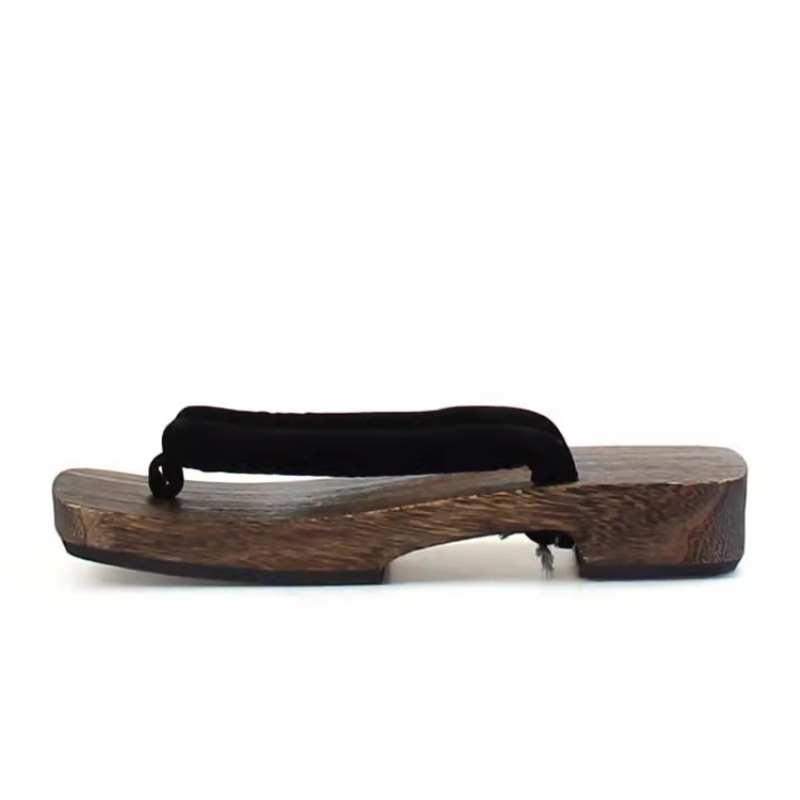Heren Charcoal Cosplay Wood Zo - Geta Wooden Sandal recensie en prijs